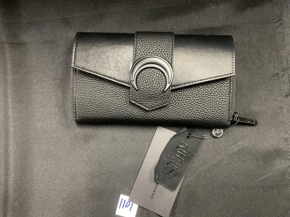 Killstar Lunacity Wallet Black Moon Crescent NWT KSRA012019